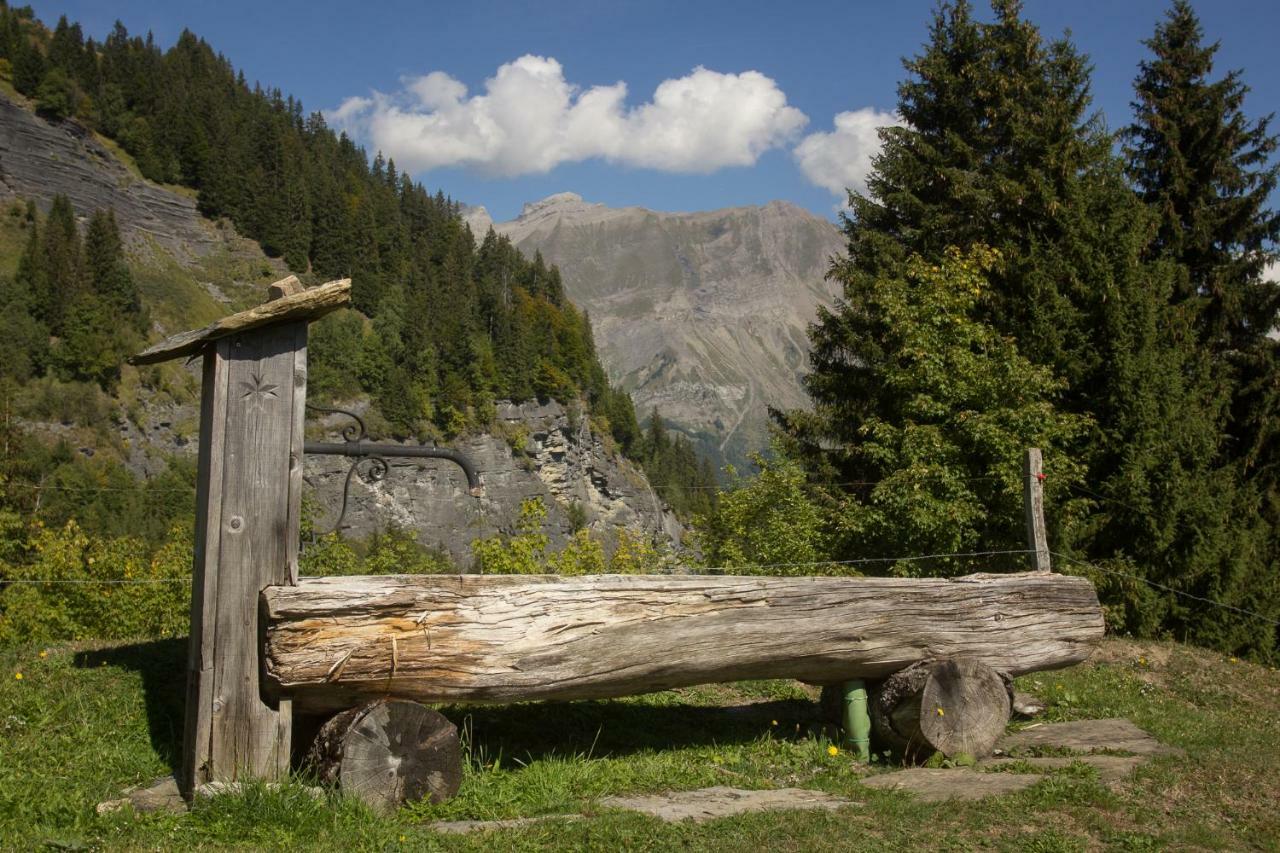 Reine Des Aravis - Chalet Isole Flumet Exteriör bild