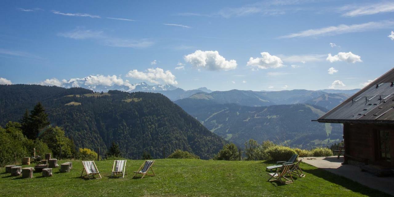 Reine Des Aravis - Chalet Isole Flumet Exteriör bild